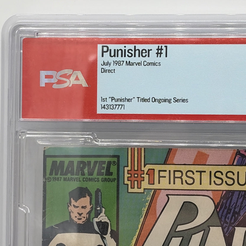 The Punisher #1 (Marvel Comics July 1987) PSA 5.5