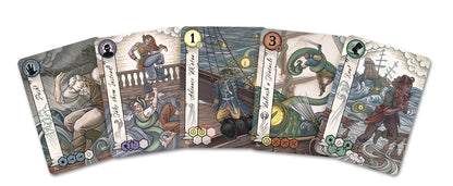 Uk’otoa board game, Darrington Press games, Critical Role board game, Exandria board game, tactical card game, nautical adventure game, sea monster strategy game, semi-cooperative board game, sailor survival game, Uk’otoa miniature, Exandria tactical game, 3–5 player board game, 30 minute board game, Uk’otoa gameplay, Critical Role Leviathan game