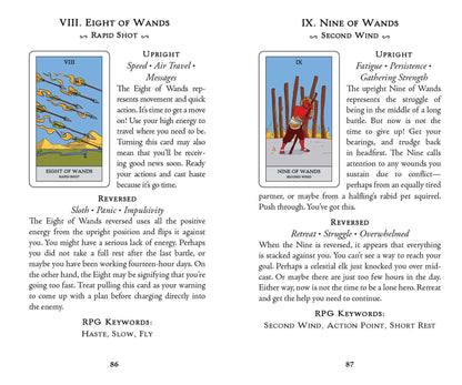 Ultimate RPG Tarot Deck, Jon Taylor tarot, RPG-inspired tarot cards, fantasy tabletop tarot deck, Rider Waite RPG deck, tarot for roleplaying games, tarot card deck for gamers, fantasy divination tool, TTRPG tarot deck, in-game tarot storytelling deck