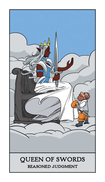 Ultimate RPG Tarot Deck, Jon Taylor tarot, RPG-inspired tarot cards, fantasy tabletop tarot deck, Rider Waite RPG deck, tarot for roleplaying games, tarot card deck for gamers, fantasy divination tool, TTRPG tarot deck, in-game tarot storytelling deck