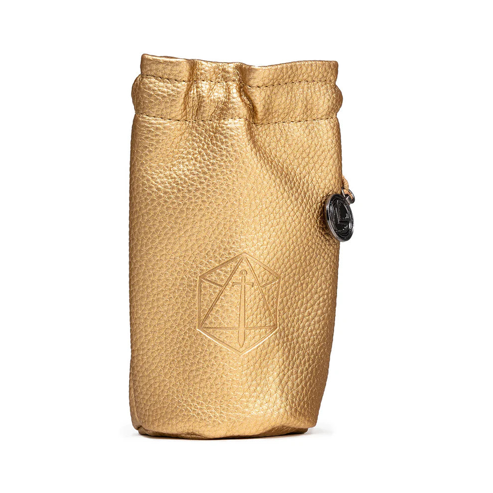Taryon Darrington dice set, Critical Role Tary dice, Vox Machina polyhedral dice, Doty d20 icon, teal and gold dice set, shimmering DnD dice, Critical Role official merchandise, Sam Riegel character dice, Die Hard Dice Vox Machina, Critical Role campaign 1 dice