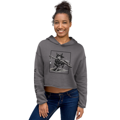 The Druid Crop Hoodie